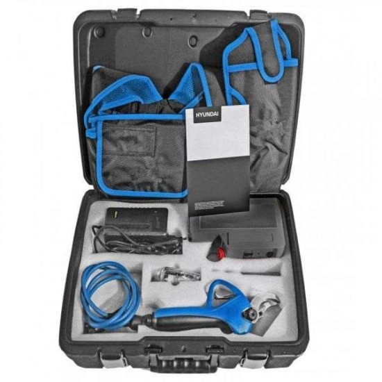 Ψαλίδι Κλαδέματος Μπαταρίας Δενδροκομικό Hyundai HSB4040 PRO Προοδευτικής Κοπής 40mm