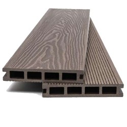 DECK-WPC Δαπέδου Νέας Γενιάς με 3D Νερά Dark BROWN 80110 Πάχος 2,50cm x Πλάτος 14,60cm x Μήκος 3,60m Τιμή ανά Τεμάχιο DECK-WPC Δαπέδου Νέας Γενιάς με 3D Νερά Dark BROWN 80110 Πάχος 2,50cm x Πλάτος 14,60cm x Μήκος 3,60m Τιμή ανά Τεμάχιο