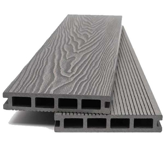 DECK-WPC Δαπέδου Νέας Γενιάς με 3D Νερά Light GREY 80180 Πάχος 2,50cm x Πλάτος 14,60cm x Μήκος 3,60m Τιμή ανά Τεμάχιο DECK-WPC Δαπέδου Νέας Γενιάς με 3D Νερά Light GREY 80180 Πάχος 2,50cm x Πλάτος 14,60cm x Μήκος 3,60m Τιμή ανά Τεμάχιο