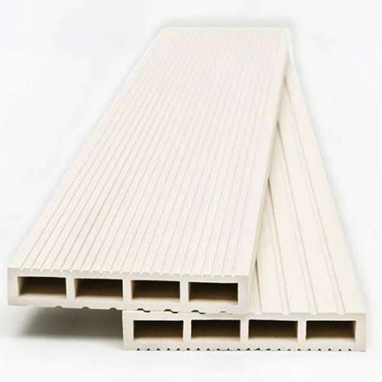 WPC Περίφραξης WHITE 50130 Πάχος 2,00cm x Πλάτος 12,00cm x Μήκος 3,60m Τιμή ανά Τεμάχιο