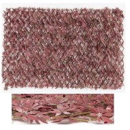 Συνθετική φυλλωσιά Διακοσμητική Πτυσσόμενη μοιάζει σαν Φυσική, πλεγμένη πάνω σε Ξύλινο πτυσσόμενο καφασωτό 1μ Χ2 μ 