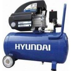Αεροσυμπιεστής  HYUNDAI 2 HP με χωρητικότητα 50 Lt και Πίεση 8 Atm H50L