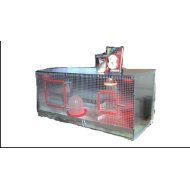 Θερμομητέρα 50 νεοσσών με Ταϊστρα, ποτίστρα, Λάμπα με ντίμερ 175w