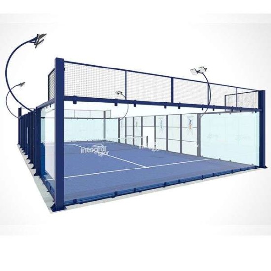 Γήπεδο Padel Tennis Panoramic 3 Διαστάσεων 10μΧ20μ 