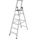 Σκάλα Αλουμινίου Επαγγελματική Steady 4+1 Σκαλοπάτια Υψος 1,73 μέτρα