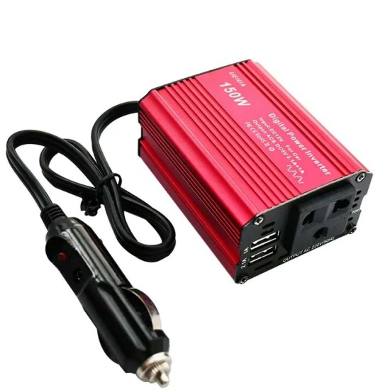 Αντάπτορας 12V Αυτοκινήτου 150Watt (Κατάλληλο για την Φόρτιση Μπαταριών από το Αυτοκίνητο με Φορτιστή Πρίζας) Αντάπτορας 12V Αυτοκινήτου 150Watt (Κατάλληλο για την Φόρτιση Μπαταριών από το Αυτοκίνητο με Φορτιστή Πρίζας)