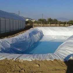 Μεμβράνη Λιμνοδεξαμενής Πολυπροπυλενίου 500 mμΡP (τιμή ανά κιλό) σε Πλάτη Πολλαπλάσια των 4 ή 5,5 μ - με Κόλληση