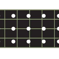 Εδαφοκάλυψη Υφαντή 1μ X 25μ με όπες ανα 20 πόντους, 25 ποντους οι γραμμες  Για Αντίδι, Μαρούλι, Σαλάτα 