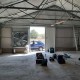 Πτηνοτροφείο Αμφικλινές Θερμοκηπιακού Τύπου 10μ Χ100μ με ύψος 4,5μ με Απαλλαγή Οικοδομικής Άδειας με Σκελετό 2" και Πάνελ 4mm και Δυναμικό Εξαερισμό