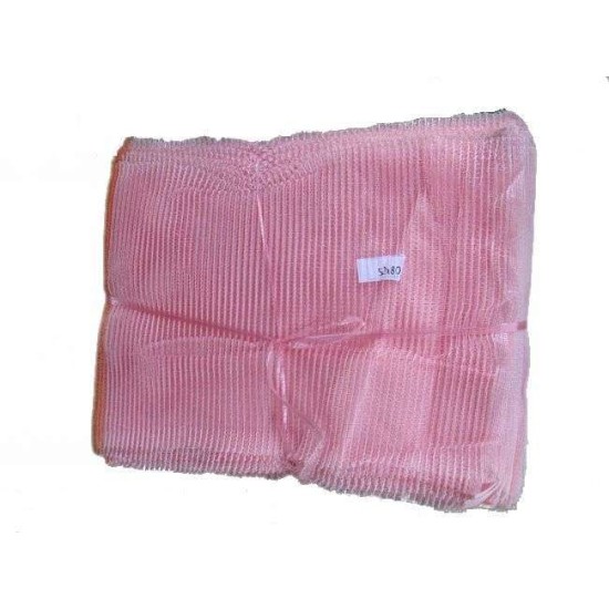 Σακιά Διχτυωτά ΡΟΖΕ Με Ούγια Για Ραφή 52 x 80 1.000 τεμ.