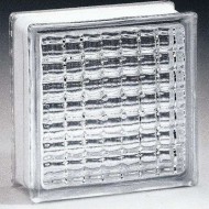 Υαλότουβλο Κάντι Άχρωμο 19×19×8cm Αποστολή από την Αποθήκη Θεσσαλονίκης