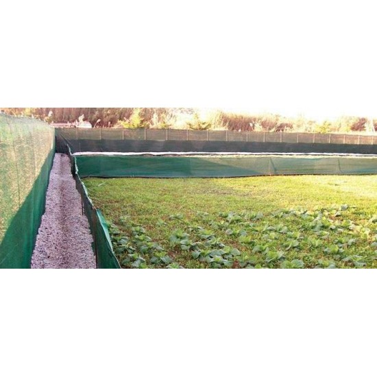 Δίχτυ monofilament πετονιάς 160 gr/m2 Αντιανεμικό, Σκίαση 60%  Δίχτυ monofilament πετονιάς 160 gr/m2 Αντιανεμικό, Σκίαση 60