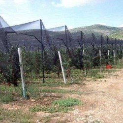 Δίχτυ Αντιχαλαζικό Μαύρο 3x100 ρολό 65γρ - 70γρ με μάτι 4x6