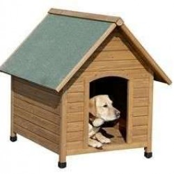 Σπίτι σκύλου, ξύλινο, Μεσαίο 85 x 73 x 80 cm
