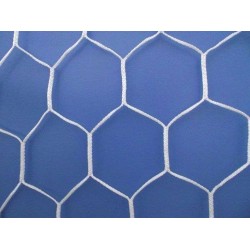 Δίχτυ οροφής γηπέδου 9X9 Φ2 χιλ, μάτι 9Χ9εκατ, λευκό, Διάσταση 60X40